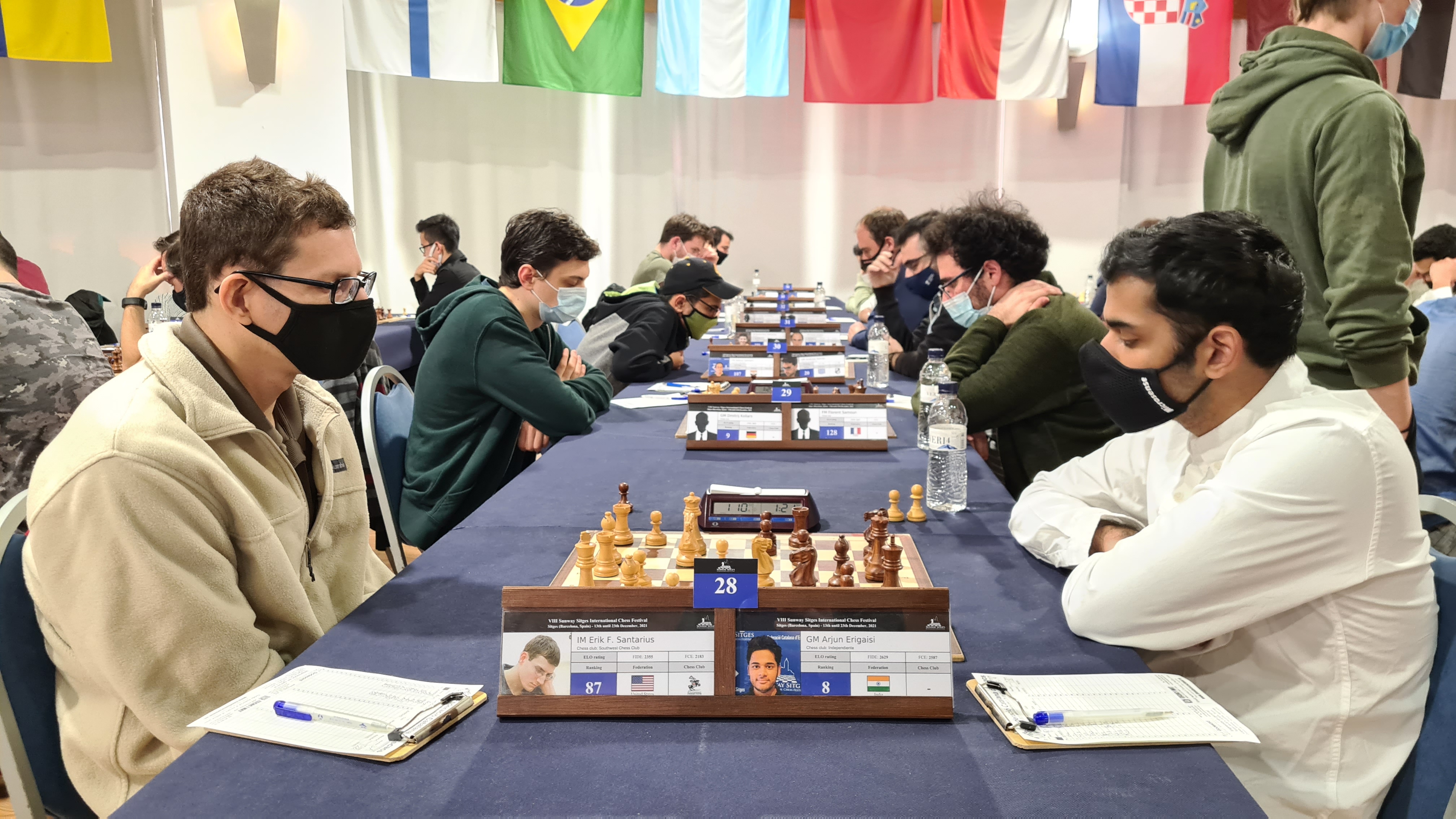 GM Arjun Erigaisi, India (ELO 2701) – Tepe Sigeman & Co Chess Tournament